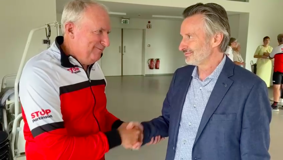 Ook Martin Heylen zet zijn schouders onder Peloton Parkinson