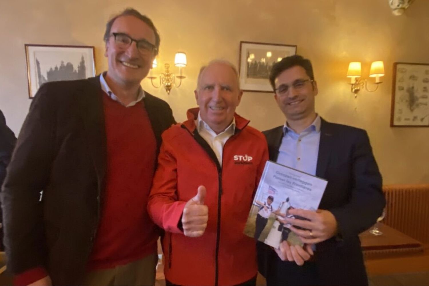 Rotary Club Brussel Coudenberg schenkt € 5.000 aan Stop Parkinson